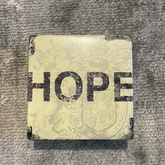 Set of four block art by cedar mountain - Picture 4 of 5